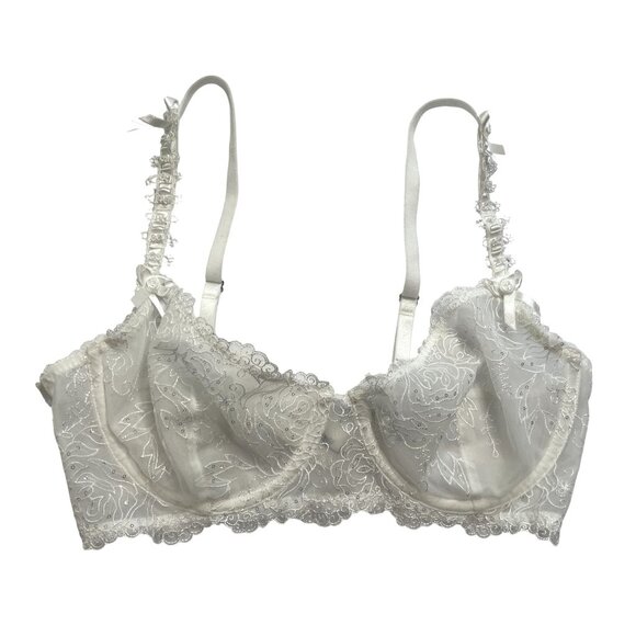 Kat The Label Delilah Underwire Bra in White - Picture 1 of 5